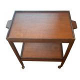 Vintage Mid Century Cart with Removable Trays
