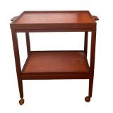 Vintage Mid Century Cart with Removable Trays