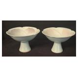 NYR Foliate Stemmed Bowls / Longevity Cups from the Northern Song Dynasty