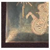 Siam Niello Sterling Silver Brooch