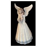 Lladro Heavenly Harpist Figurine