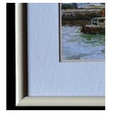 "Singapore River" Watercolor by Tong Chin Sye