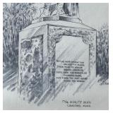"Minute Man Statue" Print by R.E. Kennedy