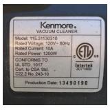 Kenmore Vacuum Model: 115.31130310