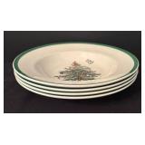 Festive Spode Christmas Tree China Grouping
