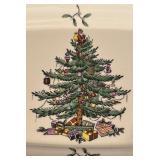 Spode Christmas Tree Spreaders, Canapé Tray and Peace Star Dish