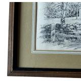 The Martha-Mary Chapel Print by F. Murbay