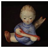 Three Hummel Figurines including Hosanna, Angle with Lute and Duet