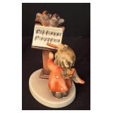 Three Hummel Figurines including Hosanna, Angle with Lute and Duet