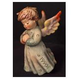 Four Angelic Hummel Figurines including Flying High, Angelic Guide, Light Up the Night and Peace on Earth