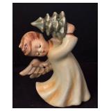 Four Angelic Hummel Figurines including Flying High, Angelic Guide, Light Up the Night and Peace on Earth