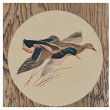 Vintage Duck Motif Print