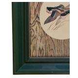 Vintage Duck Motif Print