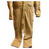 Carhartt Insulated Coveralls Size 44 Tall
