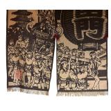 Vintage Asian Tapestry