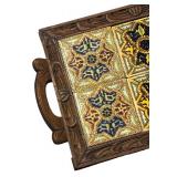 Gorgeous Vintage Mexican Tiled Tray
