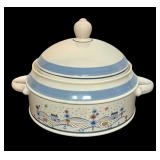 The Museum Collection Stoneware Covered Serving Dish, Salt/Pepper Shakers, Bowl, Creamer Pitcher and More by Hearthside Dinnerware