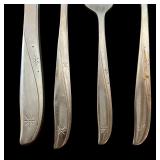 Vintage Oneida Twin Star Silver Plated Flatware