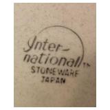 International Stoneware Napkin Holder, Bowl, Pitcher, Gravy Boat and More