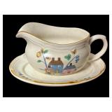 International Stoneware Napkin Holder, Bowl, Pitcher, Gravy Boat and More