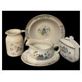 International Stoneware Napkin Holder, Bowl, Pitcher, Gravy Boat and More