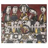 "The Last Supper" Abstract Print by Sadao Watanbe