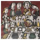 "The Last Supper" Abstract Print by Sadao Watanbe
