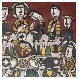 "The Last Supper" Abstract Print by Sadao Watanbe