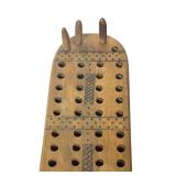 Two Vintage Cribbage Boards