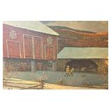 "First Snow" Print by Eric Sloane