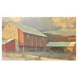 "First Snow" Print by Eric Sloane