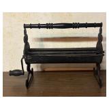 Vintage Newspaper Log Roller