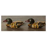 Beautiful Duck and Loon Figurines