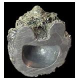 Hudson Honeywell Pewter Lion Figurine