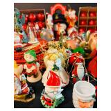 Giant Lot of Vintage Christmas Decor