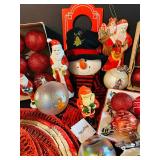 Giant Lot of Vintage Christmas Decor