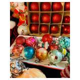 Giant Lot of Vintage Christmas Decor