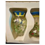 Lenox Decor Vases and Christmas Candle Lamp