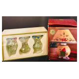 Lenox Decor Vases and Christmas Candle Lamp