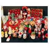 Giant Lot of Vintage Christmas Decor