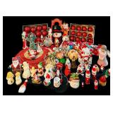 Giant Lot of Vintage Christmas Decor