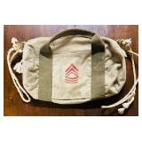 Petite Vintage Military Bag