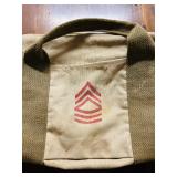 Petite Vintage Military Bag
