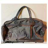 Lovely Vintage Tapestry Floral Suitcase and Sleek Neutral Carry On