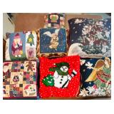 Whimsical Chirstmas Holiday Toss / Accent Pillows