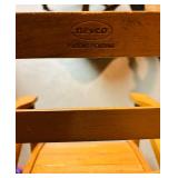 Petite Childrens Wood Rocking Chair