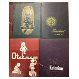 Collection of Vintage Yearbooks