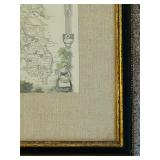 Framed Map of Buckinghamshire