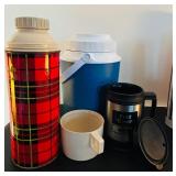 Variety of Vintage Thermos Style Insulated Containers