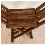 Pair of Vintage Brazilian Camping Stools